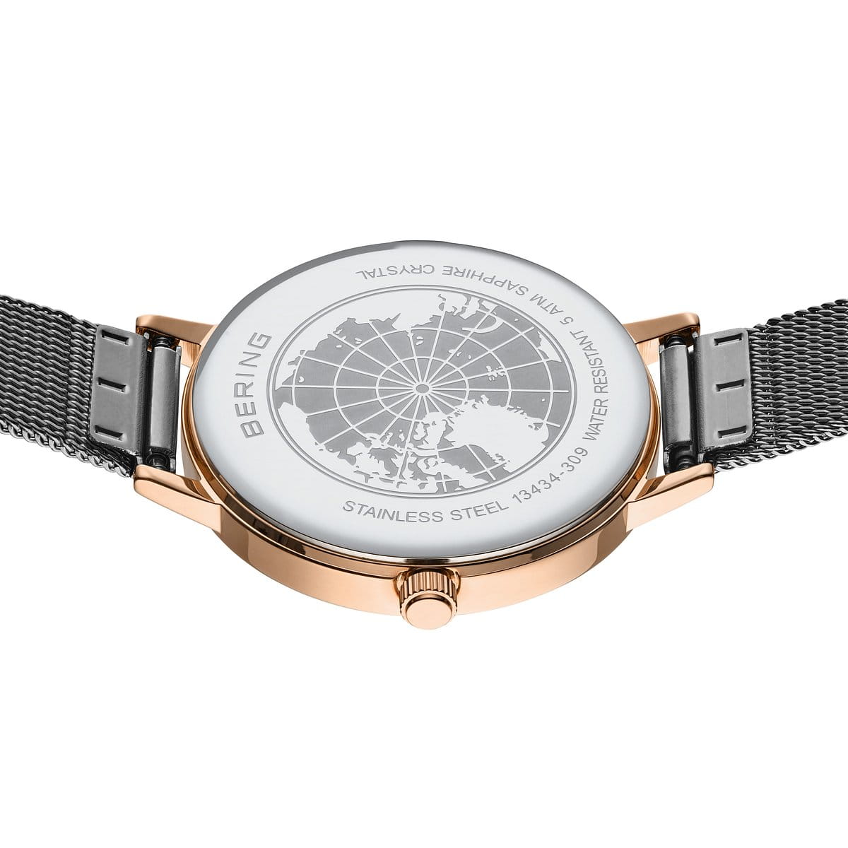 Reloj Bering Oro Rosa Pulido 13434-369 - Imagen 6