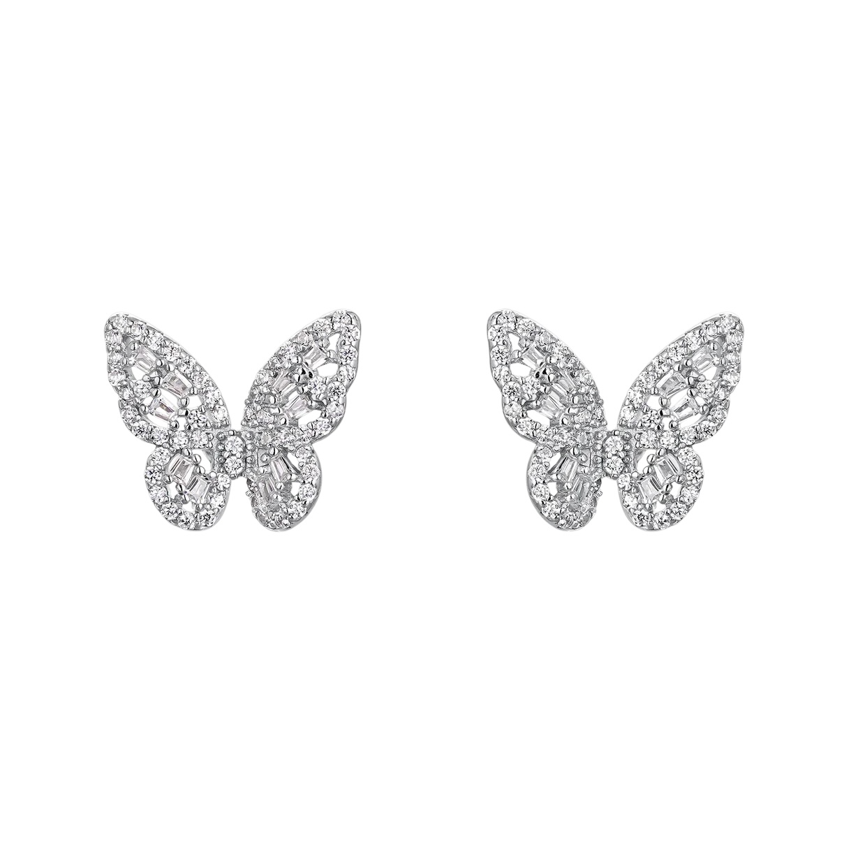 Pendientes Mariposa Plata SEA-101-386-UU