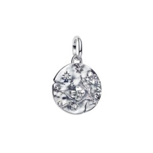 Charm Medallón Flor de Cerezo Platade Ley 764085C01