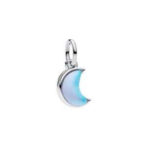 Charm Colgante Doble Luna Creciente Plata de Primera Ley 794272C01