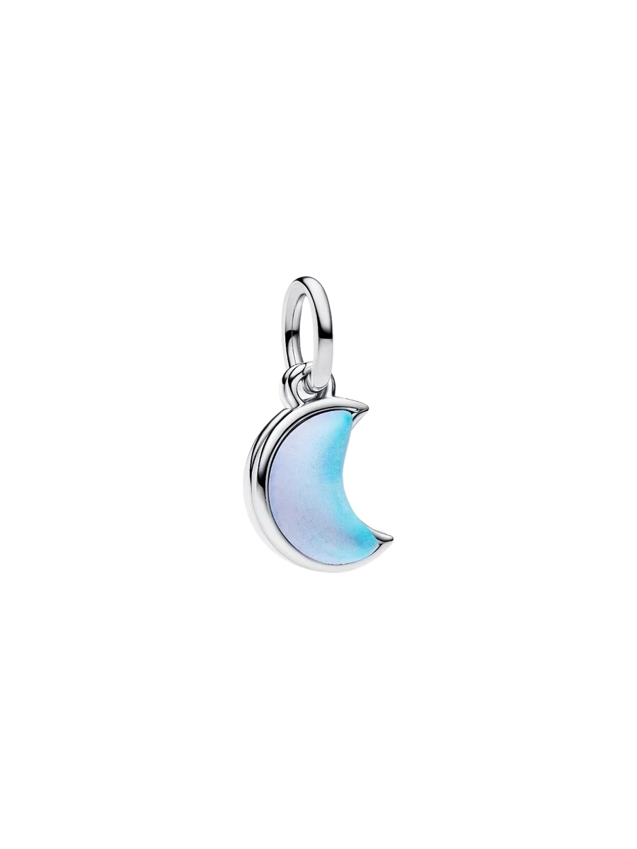 Charm Colgante Doble Luna Creciente Plata de Primera Ley 794272C01