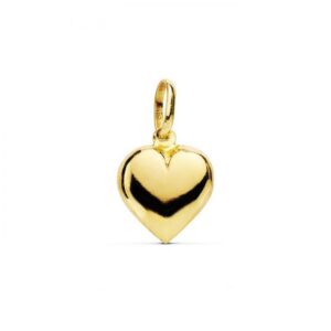 Colgante Corazón Oro Amarillo 10x10
