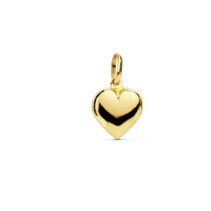 Colgante Corazón Oro Amarillo 8x8