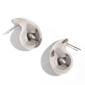 Pendientes Acero Gota 31,5mm