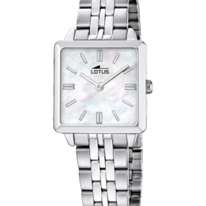 Reloj Lotus Mujer 2Gether con Esfera Nacar y Correa de Acero 19010/1