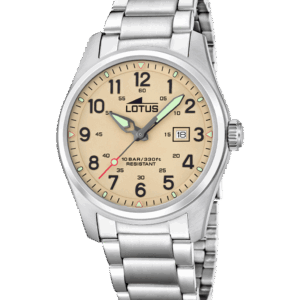 Reloj Lotus Minimalist For Him Marrón Correa de Acero Inoxidable 19054/1