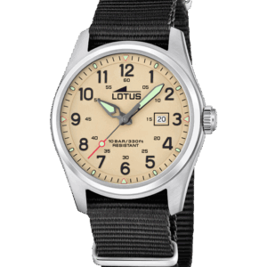 Reloj Lotus Minimalist For Him Marrón Correa de Nylon 19055/1