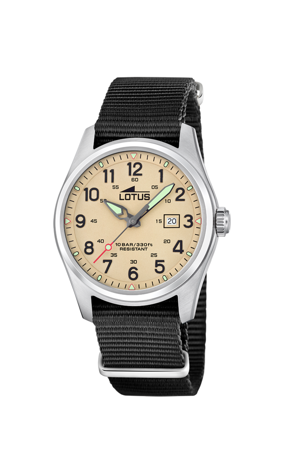 Reloj Lotus Minimalist For Him Marrón Correa de Nylon 19055/1
