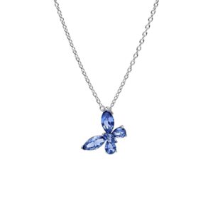 Collar Mariposa Plata de Primera Ley 394232C01