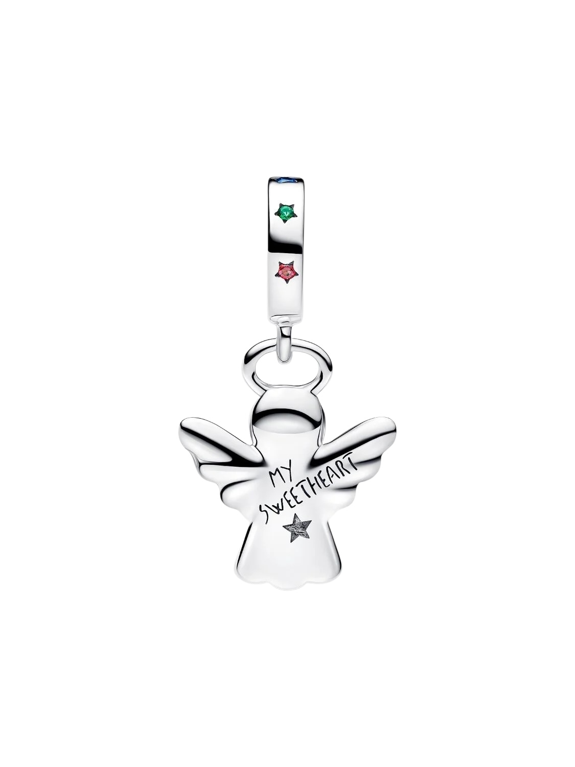 Charm Colgante Ángel Galleta de Jenjibre Plata de Ley 794247C01 - Imagen 2