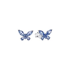Pendientes de Botón Mariposa Plata de Primera Ley 294230C01