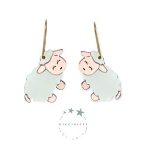Pendientes Aro Ovejita