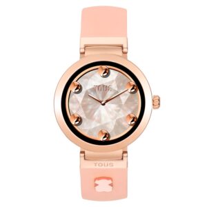 RELOJ SMARTWATCH CON CORREA NUDE Y MOTIVOS DE ACERO ROSADO S-CONNECT CHARMS 3000147800