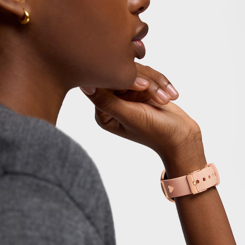 RELOJ SMARTWATCH CON CORREA NUDE Y MOTIVOS DE ACERO ROSADO S-CONNECT CHARMS 3000147800 - Imagen 6
