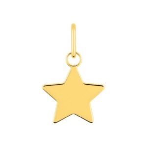 Colgante en Oro Amarillo Estrella