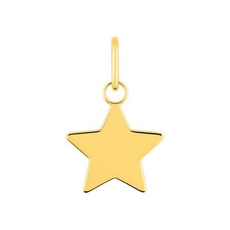 Colgante en Oro Amarillo Estrella