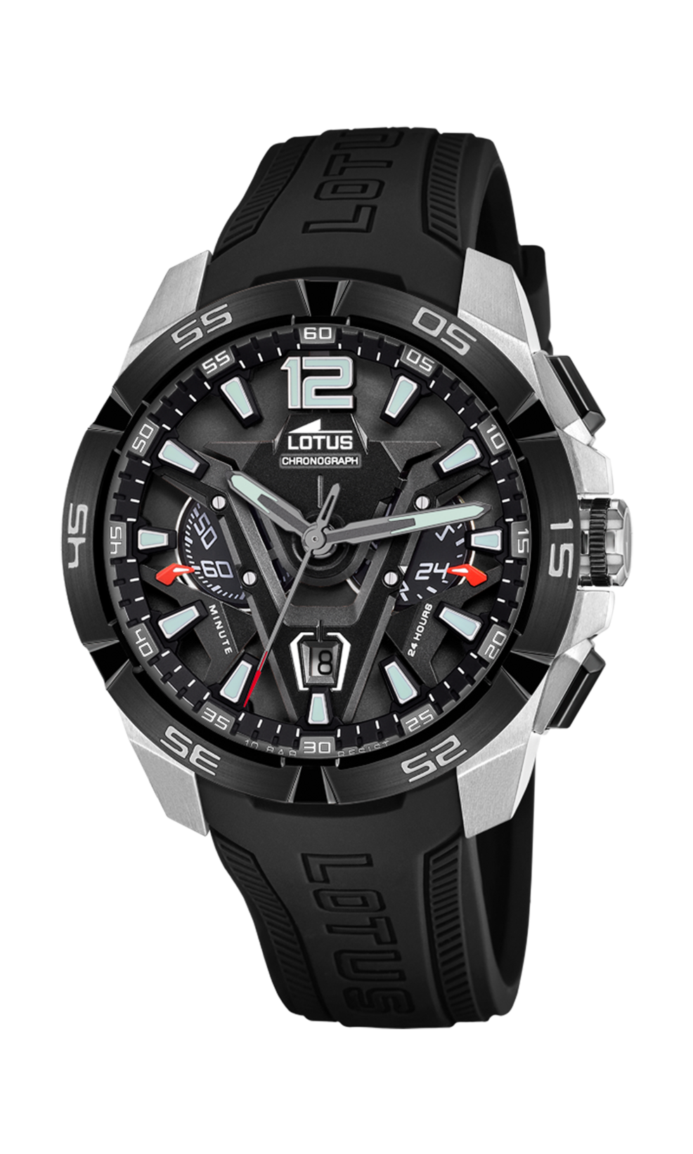 Reloj Lotus Crono Vortex Negro 18945/6 - Imagen 2