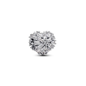 Charm Corazón Brillante en Plata de Ley 794240C01