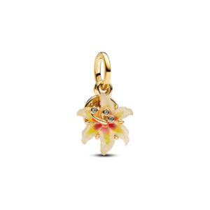 Charm Colgante Doble Flor Mágica que brilla en la oscuridad de Enredados de Disney 764020C01