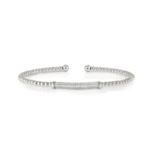 Pulsera Fashion Era Plata Semirigida con Central 242206 010