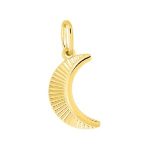 Colgante Luna Radiante en Oro de 18k