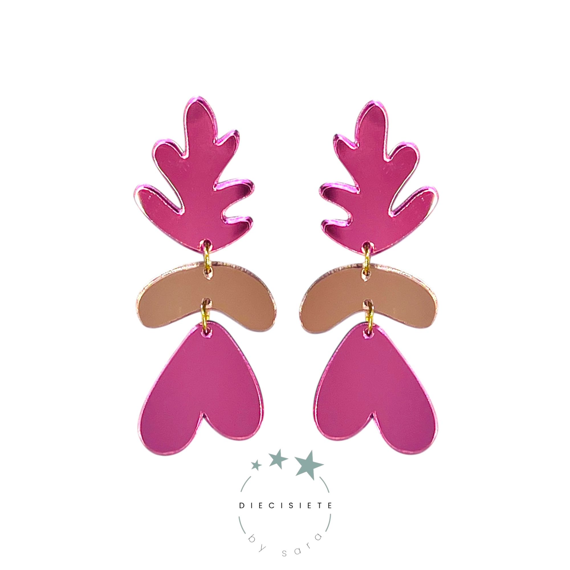 Pendientes Forma de Amor