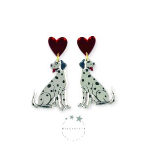 Pendientes Love Dalmata