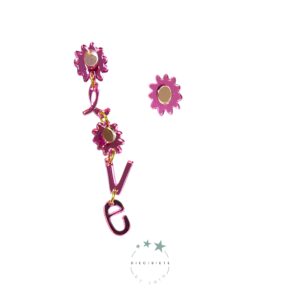 Pendientes Amor y margaritas