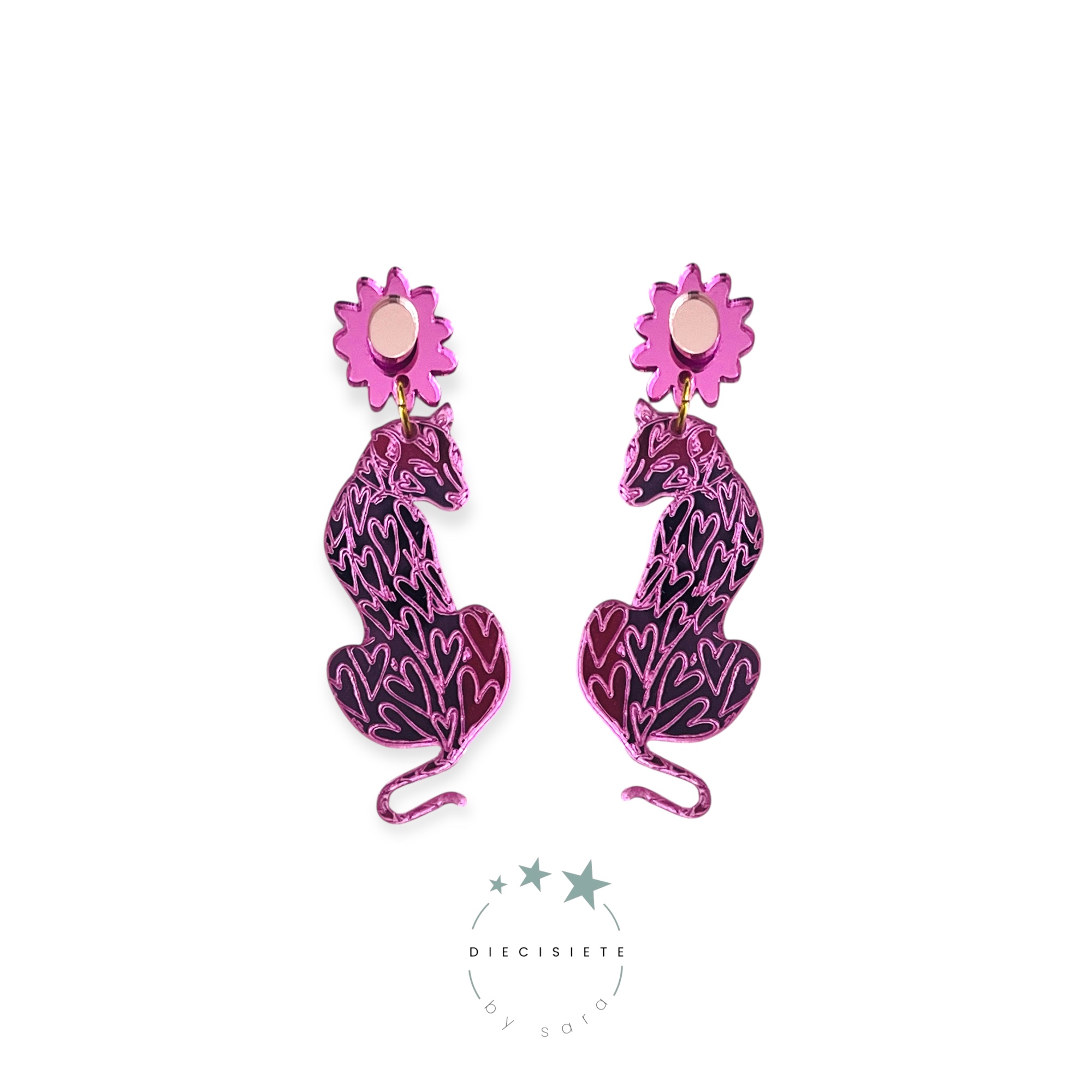 Pendientes Panther Love