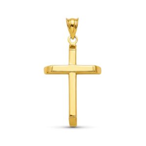 Cruz Oro Amarillo 18k