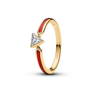 Anillo Iron Man de Marvel Recubrimiento en Oro de 14k 164211C01