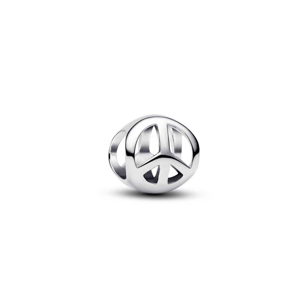 Charm Mini Simbolo de la Paz Plata de Primera Ley 794512C00