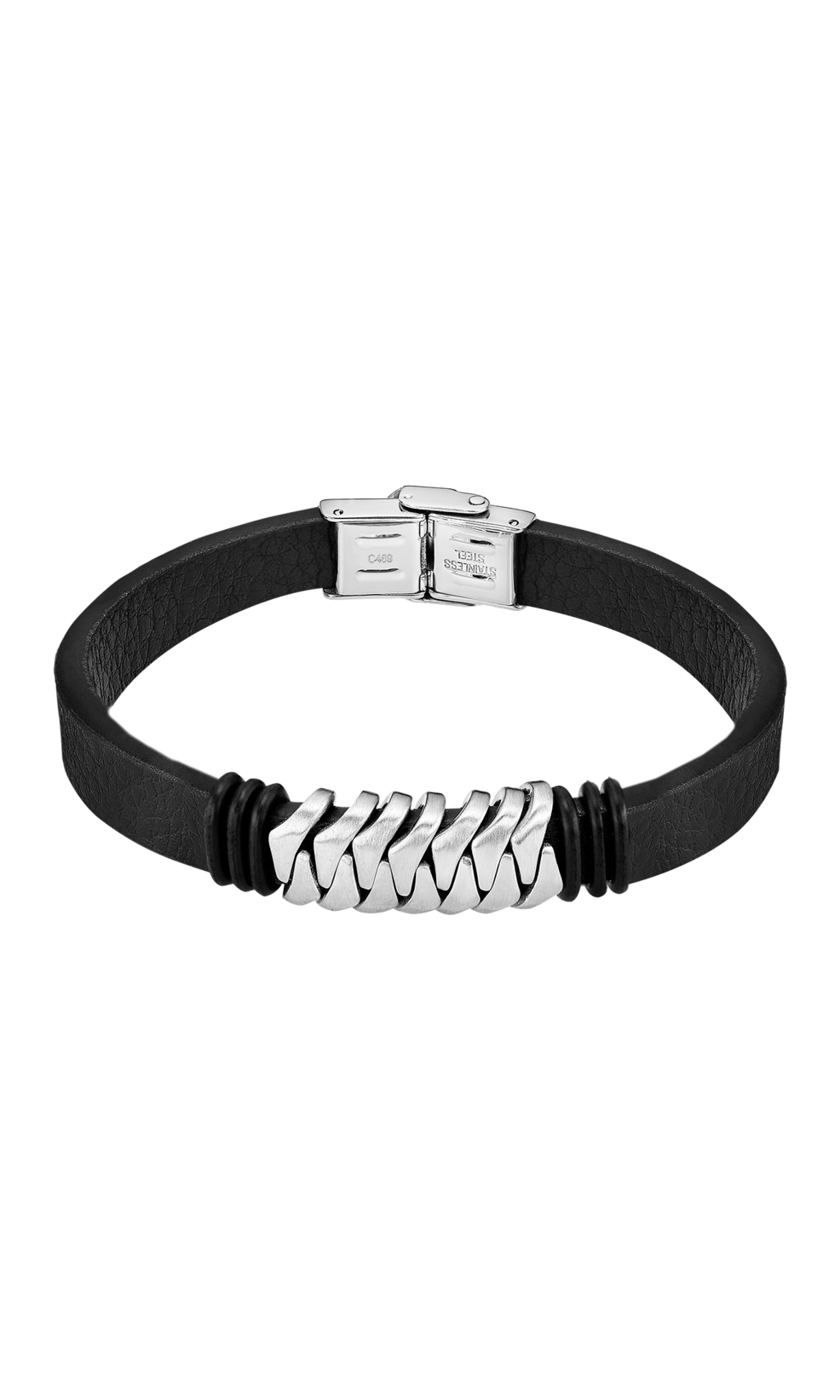 PULSERA LOTUS STYLE MEN BASIC LS2588-2/1 ACERO INOXIDABLE, HOMBRE