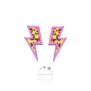 Pendientes Rayos Remasterizados Print