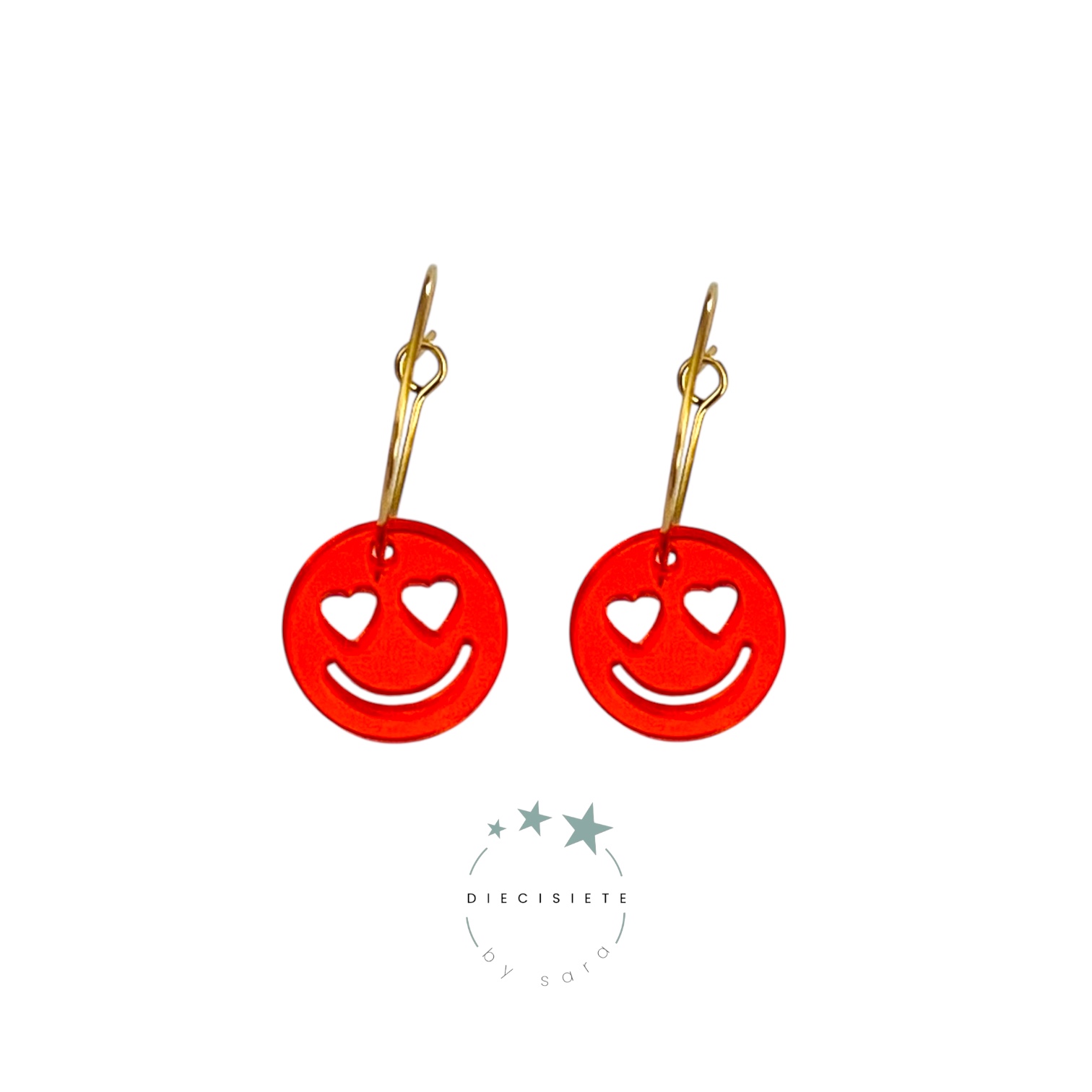 Pendientes Aro Smile Colors - Imagen 3