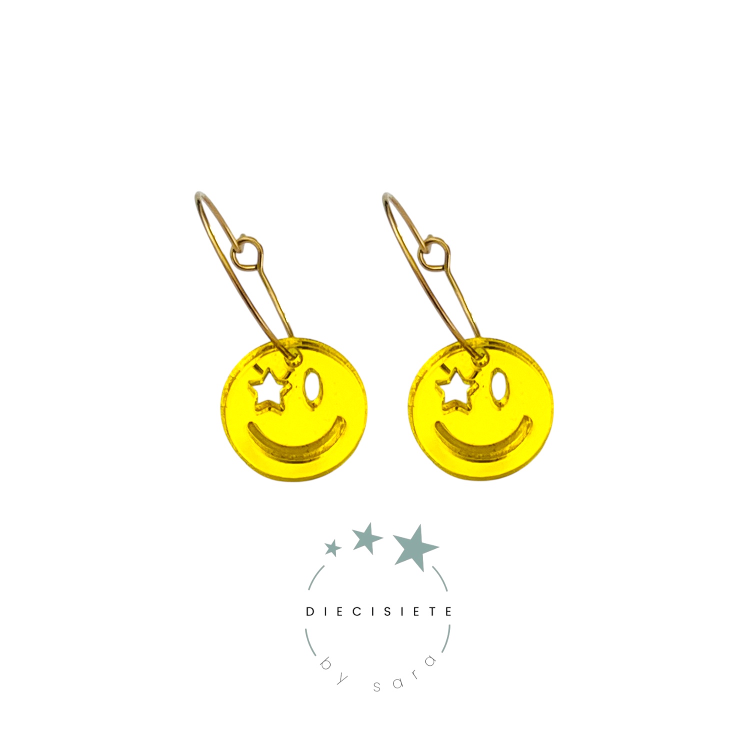 Pendientes Aro Smile Colors - Imagen 4