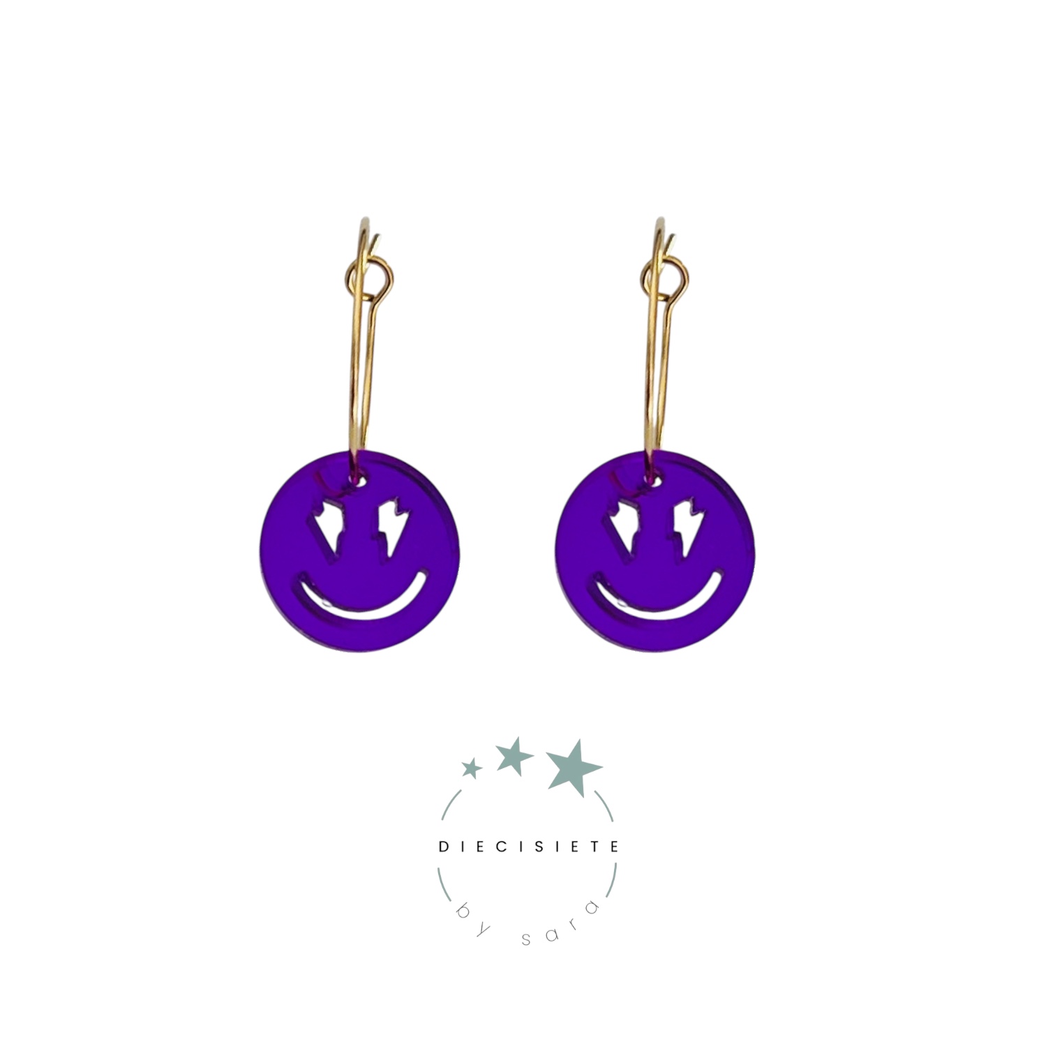 Pendientes Aro Smile Colors - Imagen 5