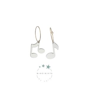 Pendientes Aro Mini Music