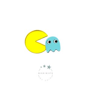 Pin Pacmany Ghost Turquesa