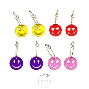 Pendientes Aro Smile Colors