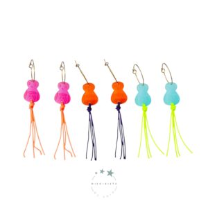 Pendientes Aros Chinitos de la suerte