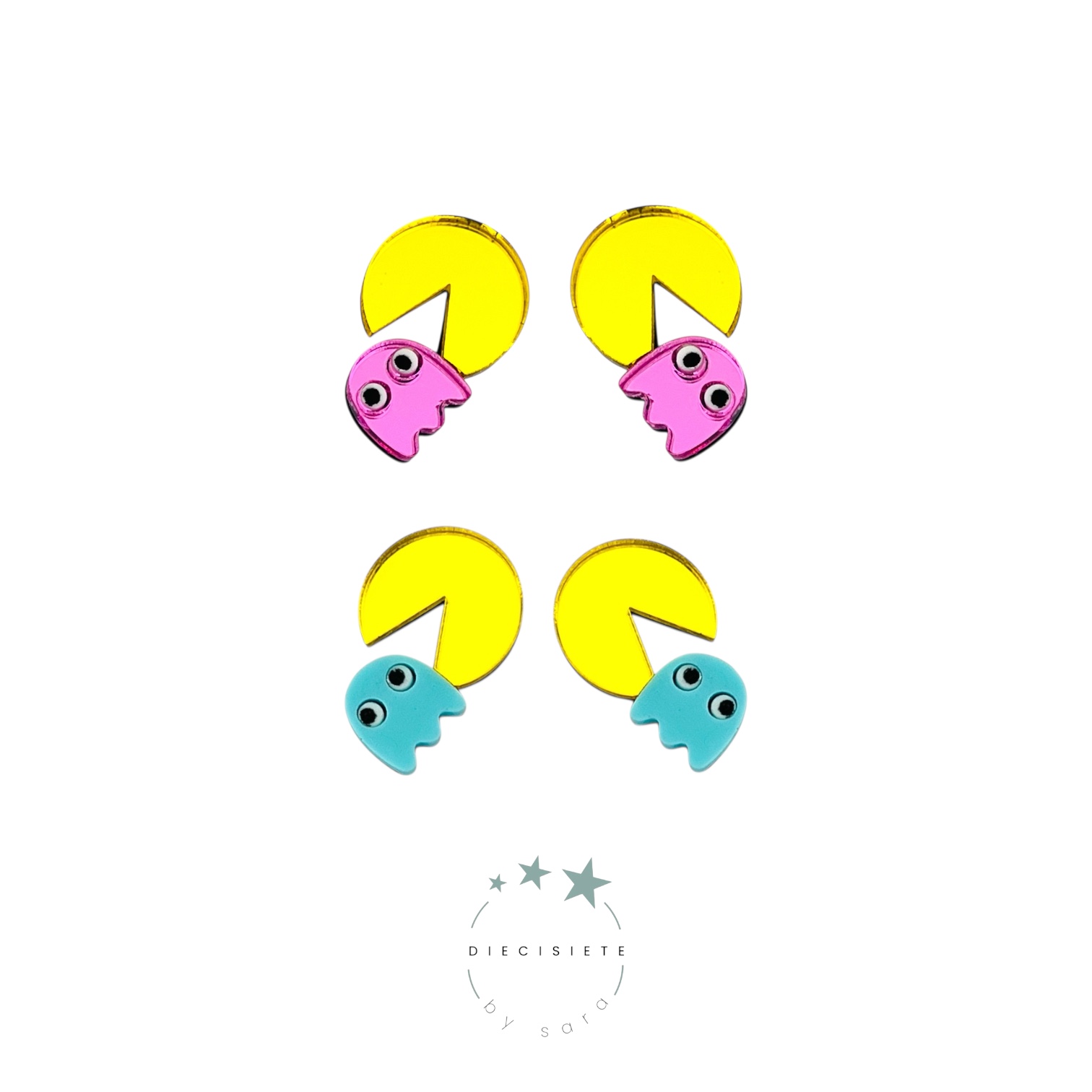 Pendientes Pacman y Ghost