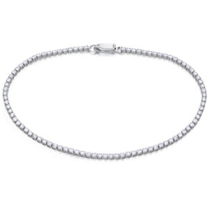 Pulsera Riviere Oro Blanco Diamantes GC051OB