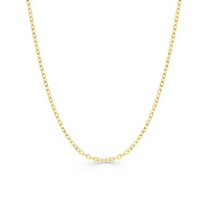 Cadena Oro Amarillo 18k Forzada Diamantada 0.35