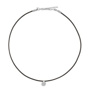 Collar Hilo y Gota de Plata