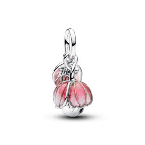 Charm Colgante y Flor Floreciente en Dos Tonos 764453C01