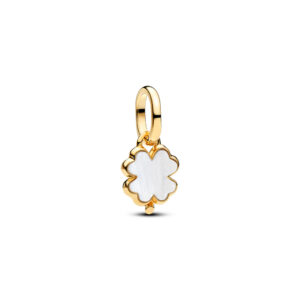 Charm Colgante Trébol de la Suerte Recubrimiento en Oro de 14k 764564C01