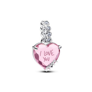 Charm Colgante I Love You Mom Plata de Ley 794464C01
