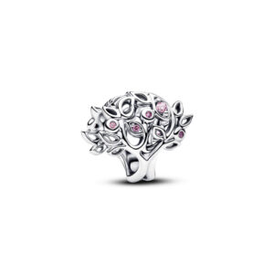 Charm Árbol de la Familia en Filigrana en Plata de Ley 794486C01