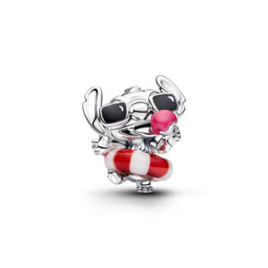 Charm Stitch Verano Divertido de Disney Plata de Ley 794642C01